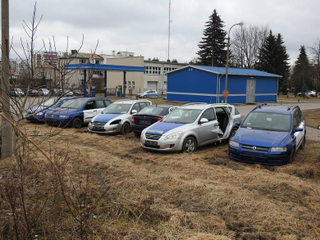 Illustration for article titled Police car graveyard